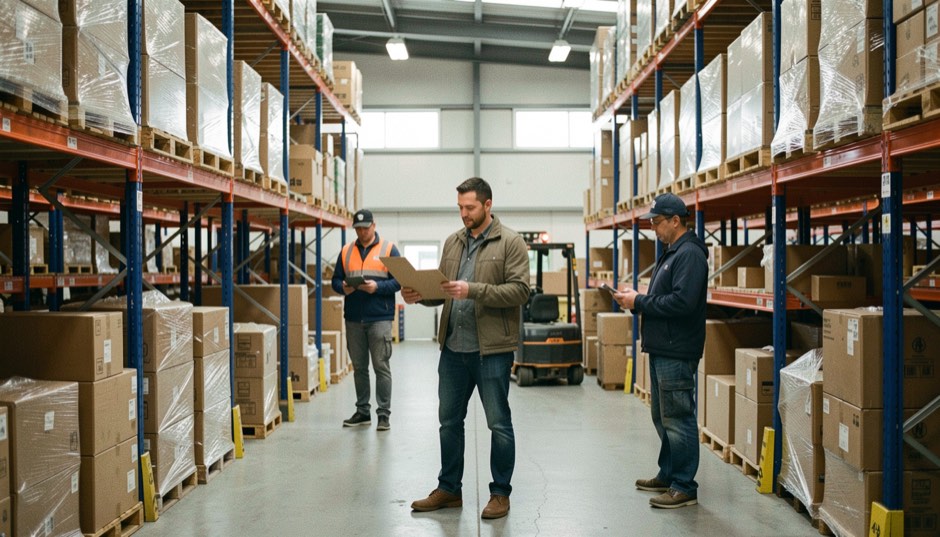 Understand how automation is changing warehouse roles: editorial warehouse photograph